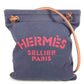 HERMES ロゴ アリーヌ MM アリーヌMM カバン 肩掛け ショルダーバッグ トワルシェブロン ユニセックス ブルーインディゴ ネイビー