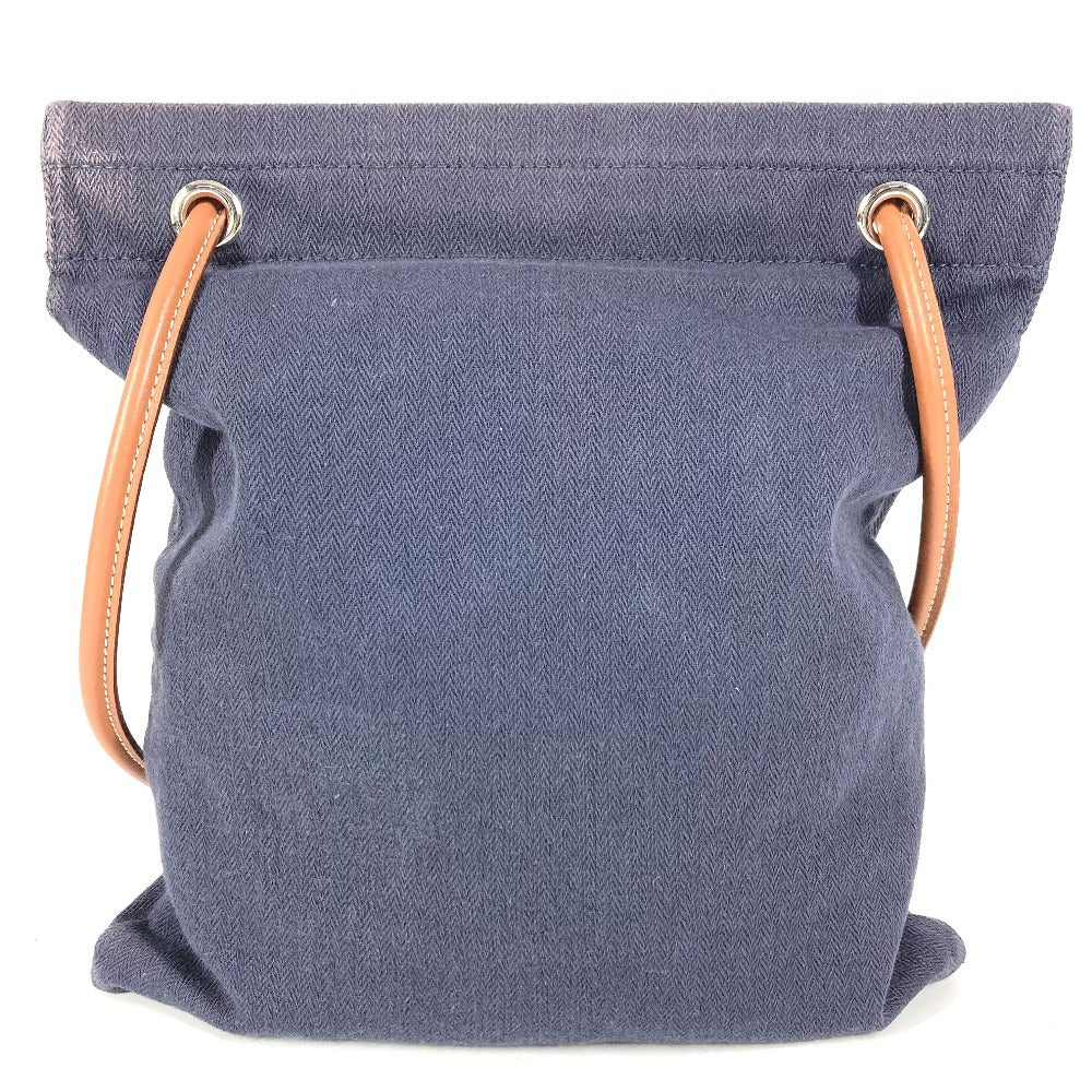 HERMES ロゴ アリーヌ MM アリーヌMM カバン 肩掛け ショルダーバッグ トワルシェブロン ユニセックス ブルーインディゴ ネイビー