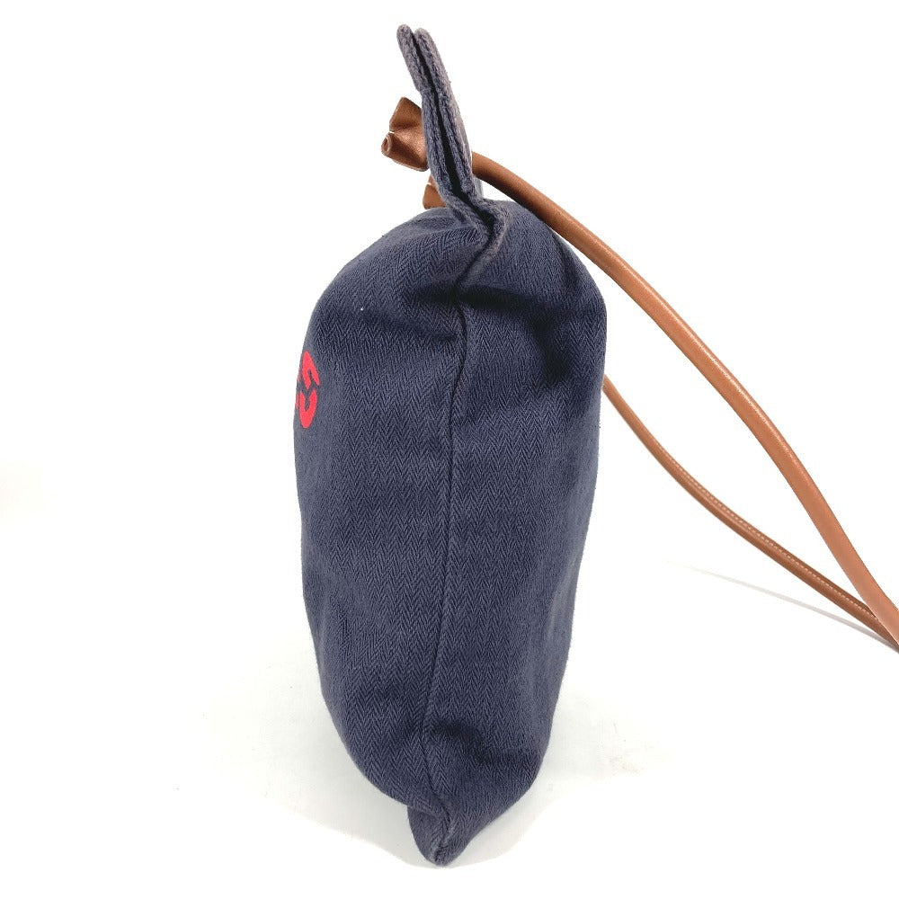 HERMES ロゴ アリーヌ MM アリーヌMM カバン 肩掛け ショルダーバッグ トワルシェブロン ユニセックス ブルーインディゴ ネイビー