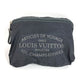 LOUIS VUITTON N41189 Damier Aventure Light Pack Galaxy Backpack in Leather/Nylon, Unisex, Black