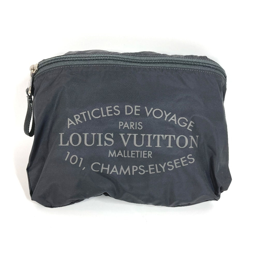 LOUIS VUITTON N41189 Damier Aventure Light Pack Galaxy Backpack in Leather/Nylon, Unisex, Black