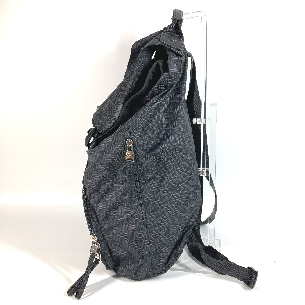 LOUIS VUITTON N41189 Damier Aventure Light Pack Galaxy Backpack in Leather/Nylon, Unisex, Black