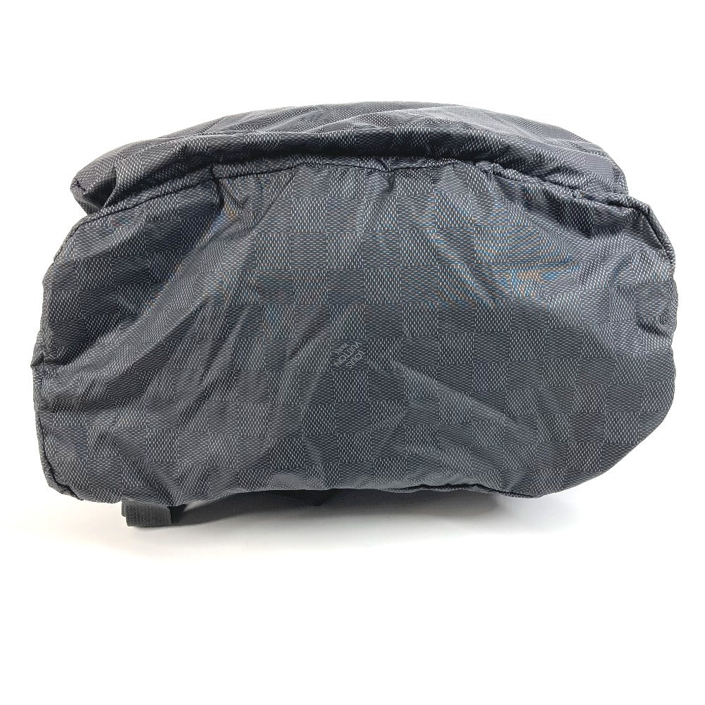 LOUIS VUITTON N41189 Damier Aventure Light Pack Galaxy Backpack in Leather/Nylon, Unisex, Black