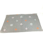 LOUIS VUITTON M70385 Embroidered Monogram LV Logo Stole/Scarf Shawl Wool Unisex Gray
