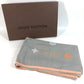 LOUIS VUITTON M70385 Embroidered Monogram LV Logo Stole/Scarf Shawl Wool Unisex Gray