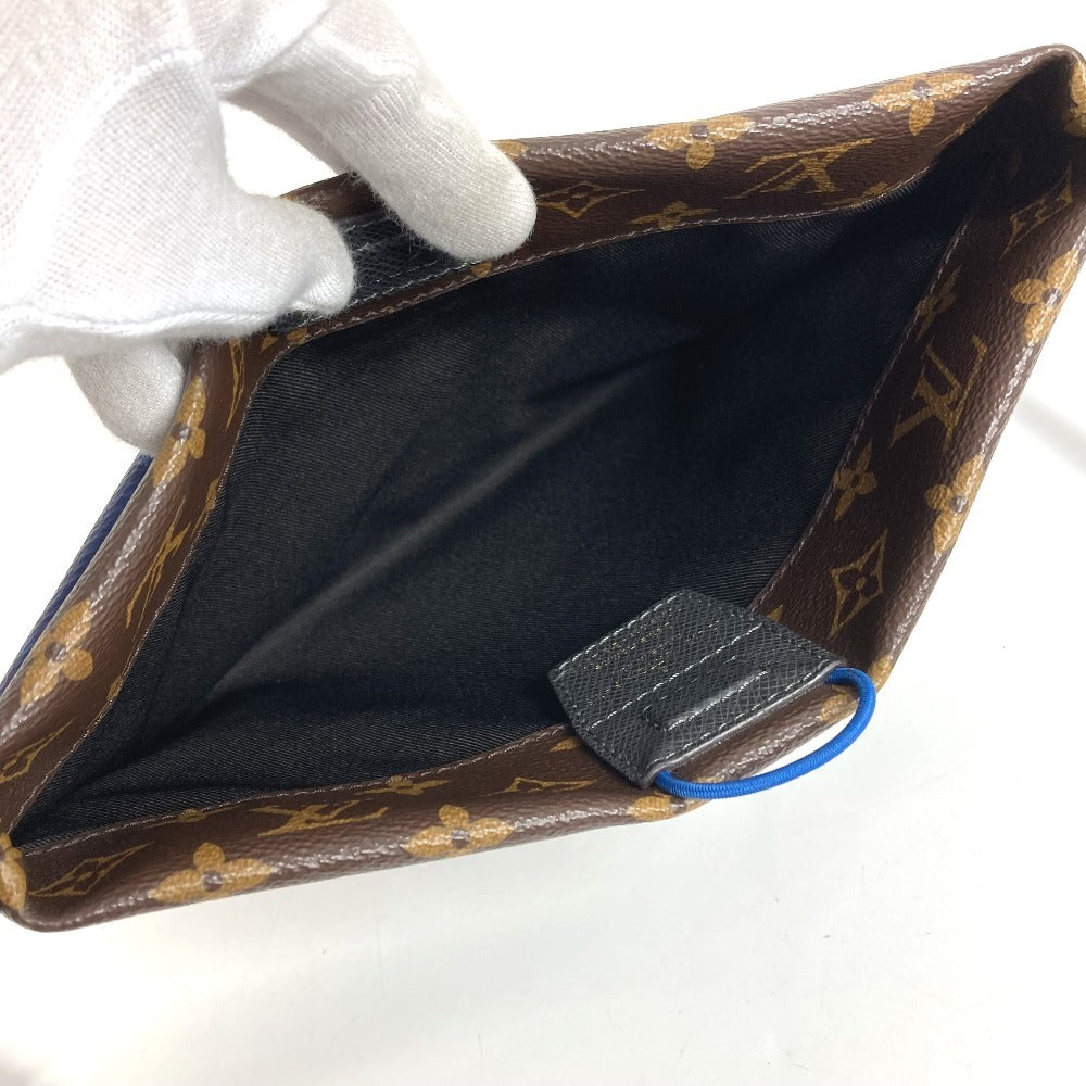 LOUIS VUITTON M43854 モノグラム キムジョーンズ スプリット サコッシュ 斜め掛け カバン ポシェット ショルダーバッグ モノグラムキャンバス ユニセックス ブラウン