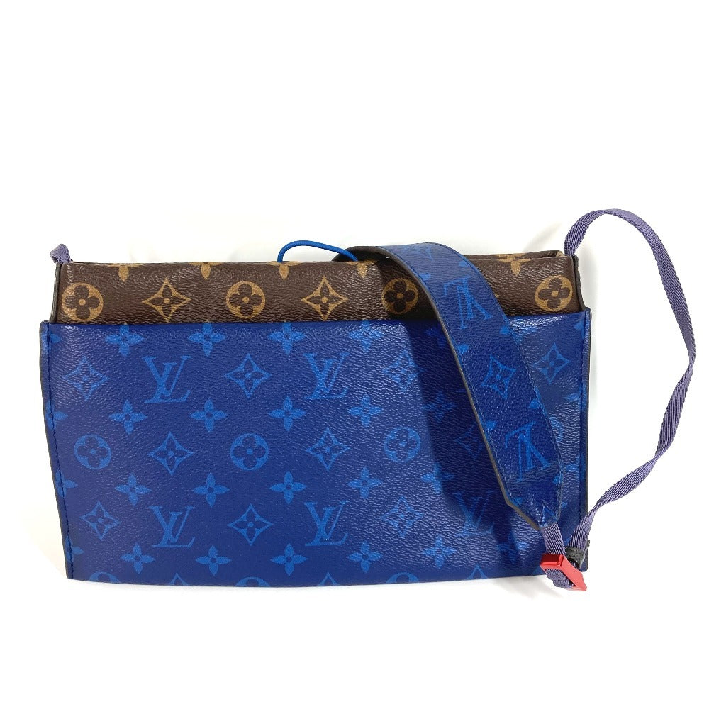 LOUIS VUITTON M43854 モノグラム キムジョーンズ スプリット サコッシュ 斜め掛け カバン ポシェット ショルダーバッグ モノグラムキャンバス ユニセックス ブラウン
