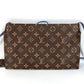LOUIS VUITTON M43854 モノグラム キムジョーンズ スプリット サコッシュ 斜め掛け カバン ポシェット ショルダーバッグ モノグラムキャンバス ユニセックス ブラウン