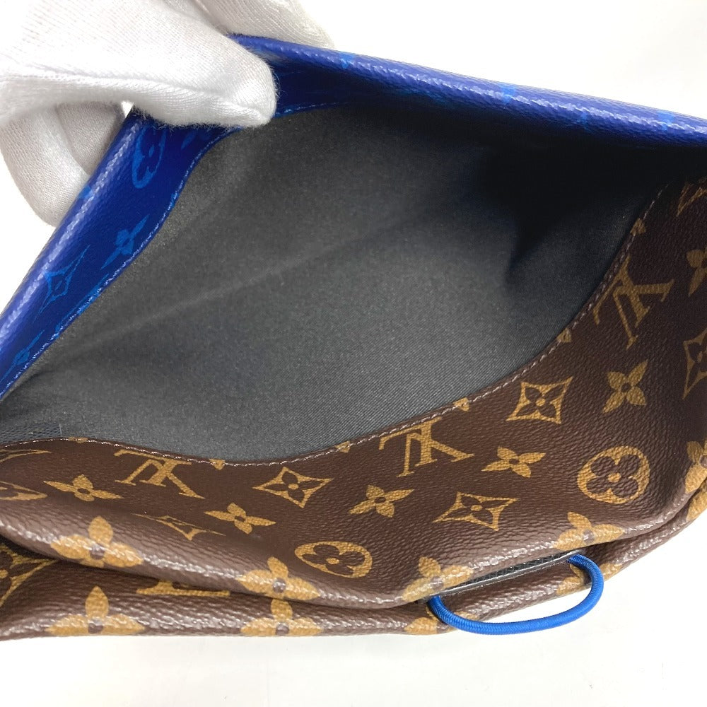 LOUIS VUITTON M43854 モノグラム キムジョーンズ スプリット サコッシュ 斜め掛け カバン ポシェット ショルダーバッグ モノグラムキャンバス ユニセックス ブラウン