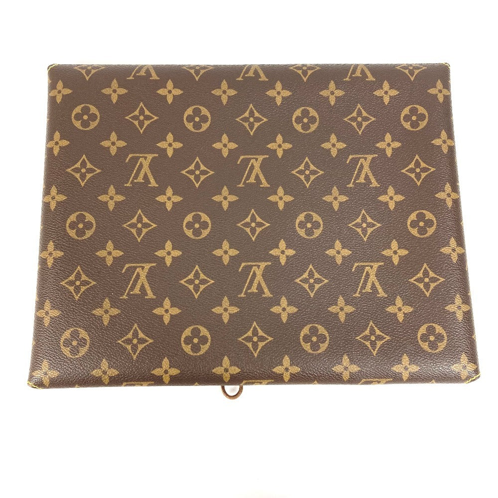 LOUIS VUITTON 不明 モノグラム CLASSIC クラシック ロゴ ポーチ セカンドバッグ クラッチバッグ モノグラムキャンバス ユニセックス ブラウン