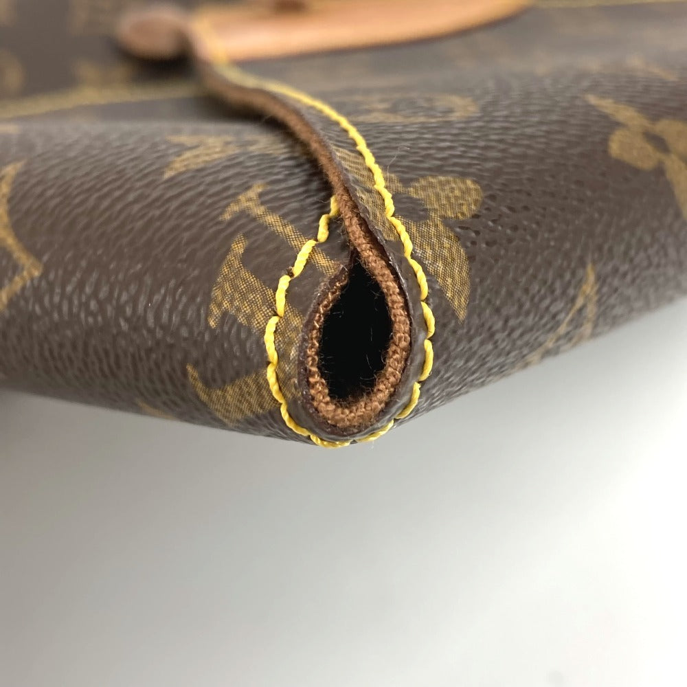 LOUIS VUITTON 不明 モノグラム CLASSIC クラシック ロゴ ポーチ セカンドバッグ クラッチバッグ モノグラムキャンバス ユニセックス ブラウン