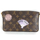 LOUIS VUITTON Unknown Monogram Panda Shanghai China Pochette Felicie Bag Crossbody Chain Bag Long Wallet Chain Wallet Shoulder Bag Monogram Canvas Women's Brown