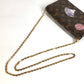 LOUIS VUITTON Unknown Monogram Panda Shanghai China Pochette Felicie Bag Crossbody Chain Bag Long Wallet Chain Wallet Shoulder Bag Monogram Canvas Women's Brown