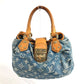 LOUIS VUITTON M95020 Monogram Denim Pretty Mini Bag Handbag in Monogram Denim Canvas for Women