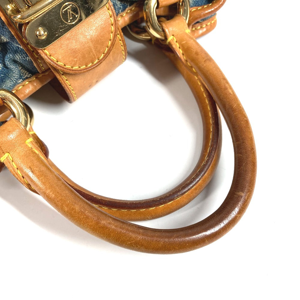 LOUIS VUITTON M95020 Monogram Denim Pretty Mini Bag Handbag in Monogram Denim Canvas for Women