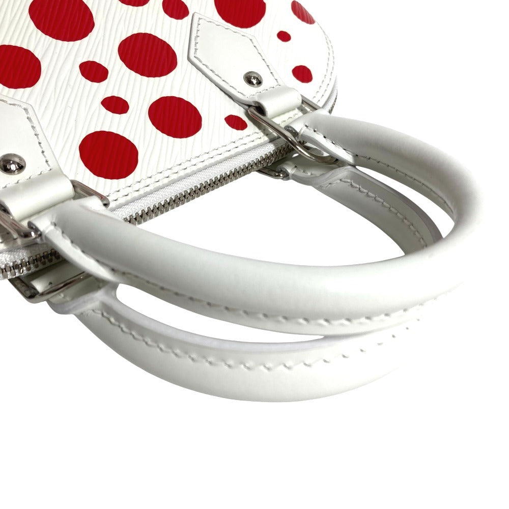 LOUIS VUITTON M21712 Epi Leather LV×YK Yayoi Kusama Alma BB 2-Way Bag, Shoulder Bag, Crossbody Bag, Handbag, Epi Leather, Women's, White