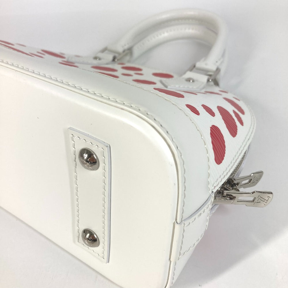 LOUIS VUITTON M21712 Epi Leather LV×YK Yayoi Kusama Alma BB 2-Way Bag, Shoulder Bag, Crossbody Bag, Handbag, Epi Leather, Women's, White