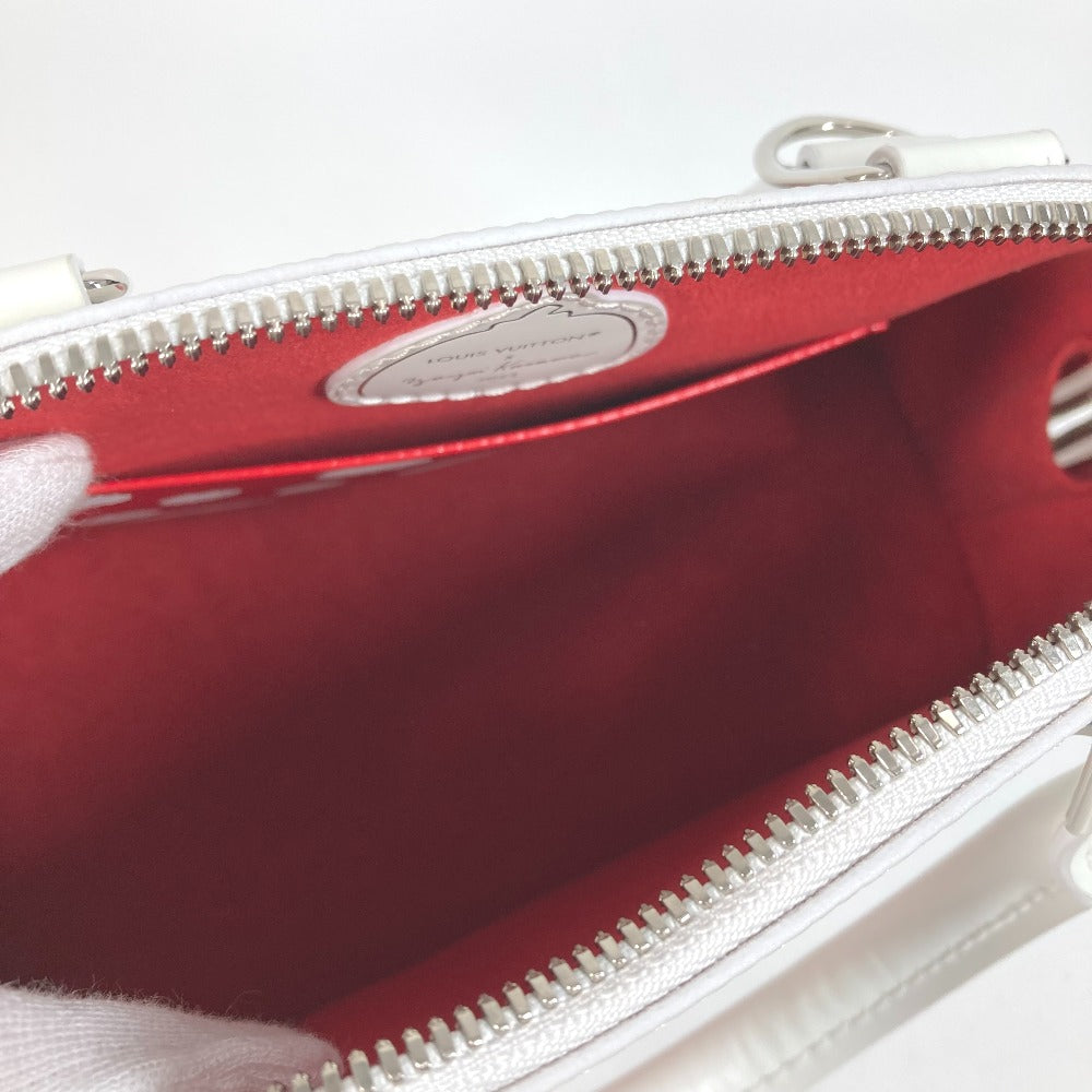 LOUIS VUITTON M21712 Epi Leather LV×YK Yayoi Kusama Alma BB 2-Way Bag, Shoulder Bag, Crossbody Bag, Handbag, Epi Leather, Women's, White