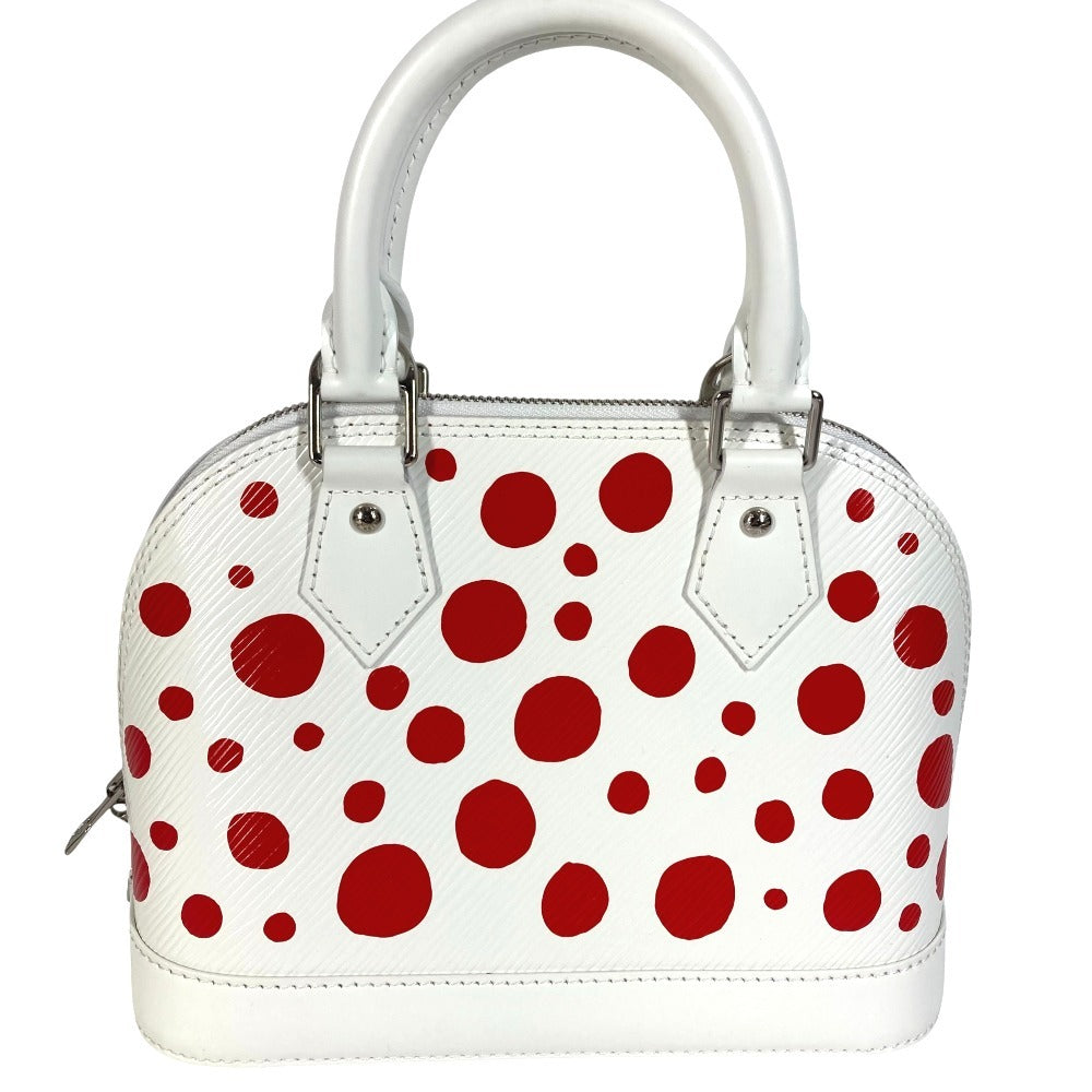 LOUIS VUITTON M21712 Epi Leather LV×YK Yayoi Kusama Alma BB 2-Way Bag, Shoulder Bag, Crossbody Bag, Handbag, Epi Leather, Women's, White