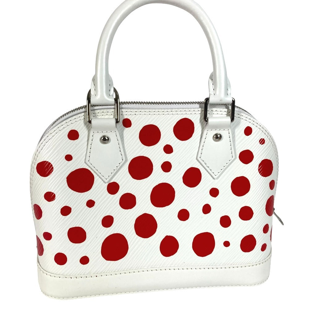 LOUIS VUITTON M21712 Epi Leather LV×YK Yayoi Kusama Alma BB 2-Way Bag, Shoulder Bag, Crossbody Bag, Handbag, Epi Leather, Women's, White