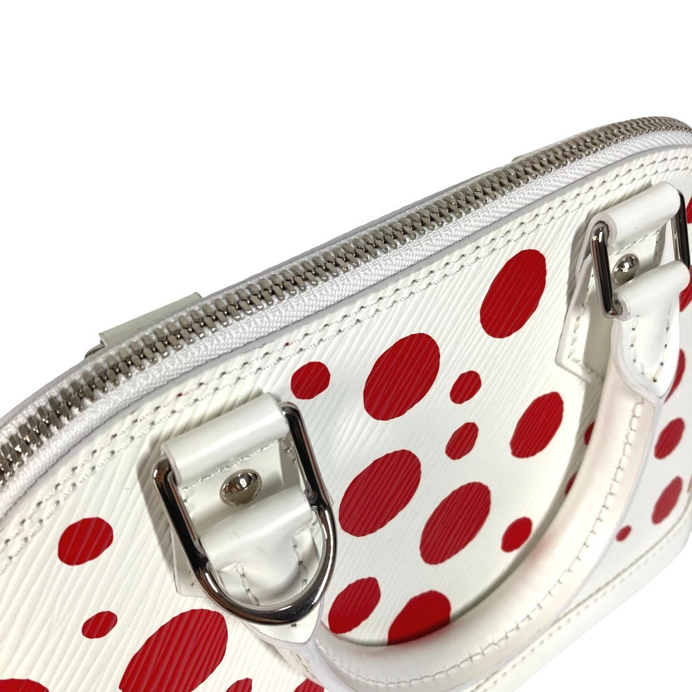 LOUIS VUITTON M21712 Epi Leather LV×YK Yayoi Kusama Alma BB 2-Way Bag, Shoulder Bag, Crossbody Bag, Handbag, Epi Leather, Women's, White