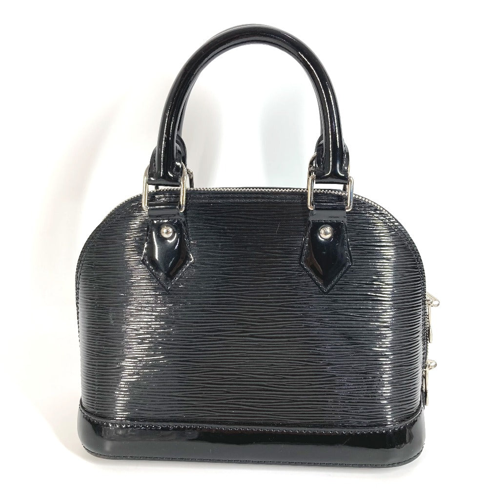 LOUIS VUITTON M4031N Epi Electric Alma BB Bag, 2-Way Shoulder/Handbag, Epi Electric Leather, Women's, Noir/Black