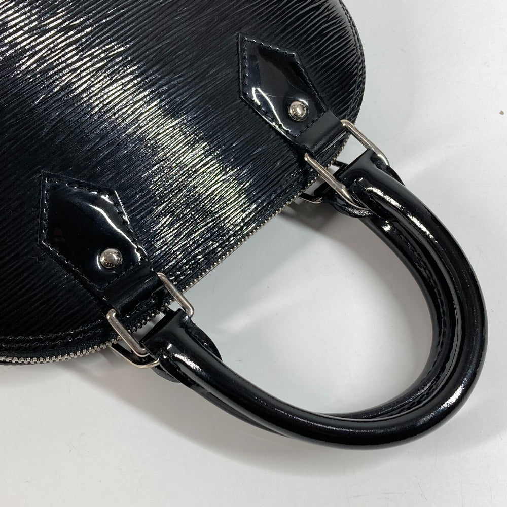 LOUIS VUITTON M4031N Epi Electric Alma BB Bag, 2-Way Shoulder/Handbag, Epi Electric Leather, Women's, Noir/Black