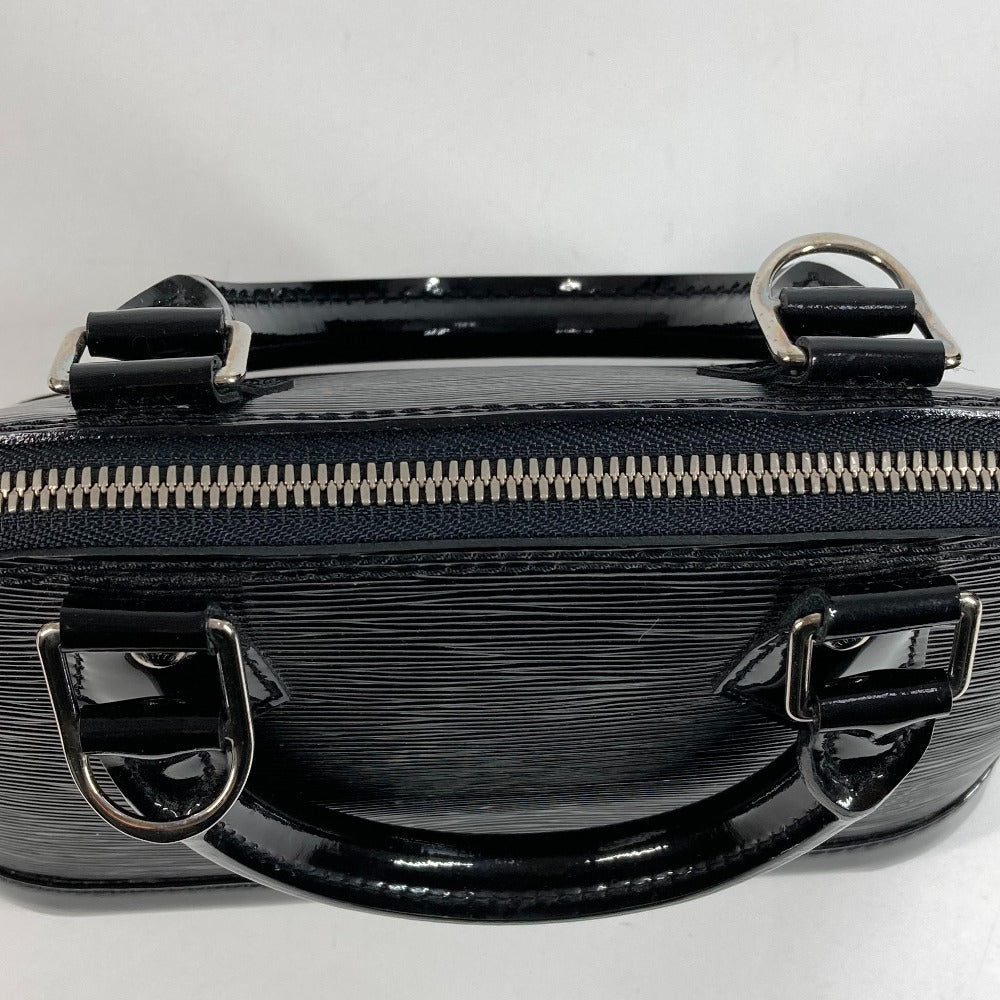 LOUIS VUITTON M4031N Epi Electric Alma BB Bag, 2-Way Shoulder/Handbag, Epi Electric Leather, Women's, Noir/Black