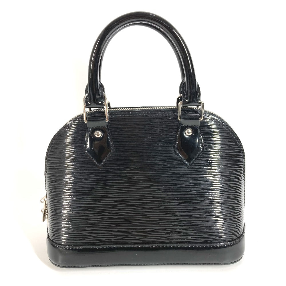 LOUIS VUITTON M4031N Epi Electric Alma BB Bag, 2-Way Shoulder/Handbag, Epi Electric Leather, Women's, Noir/Black