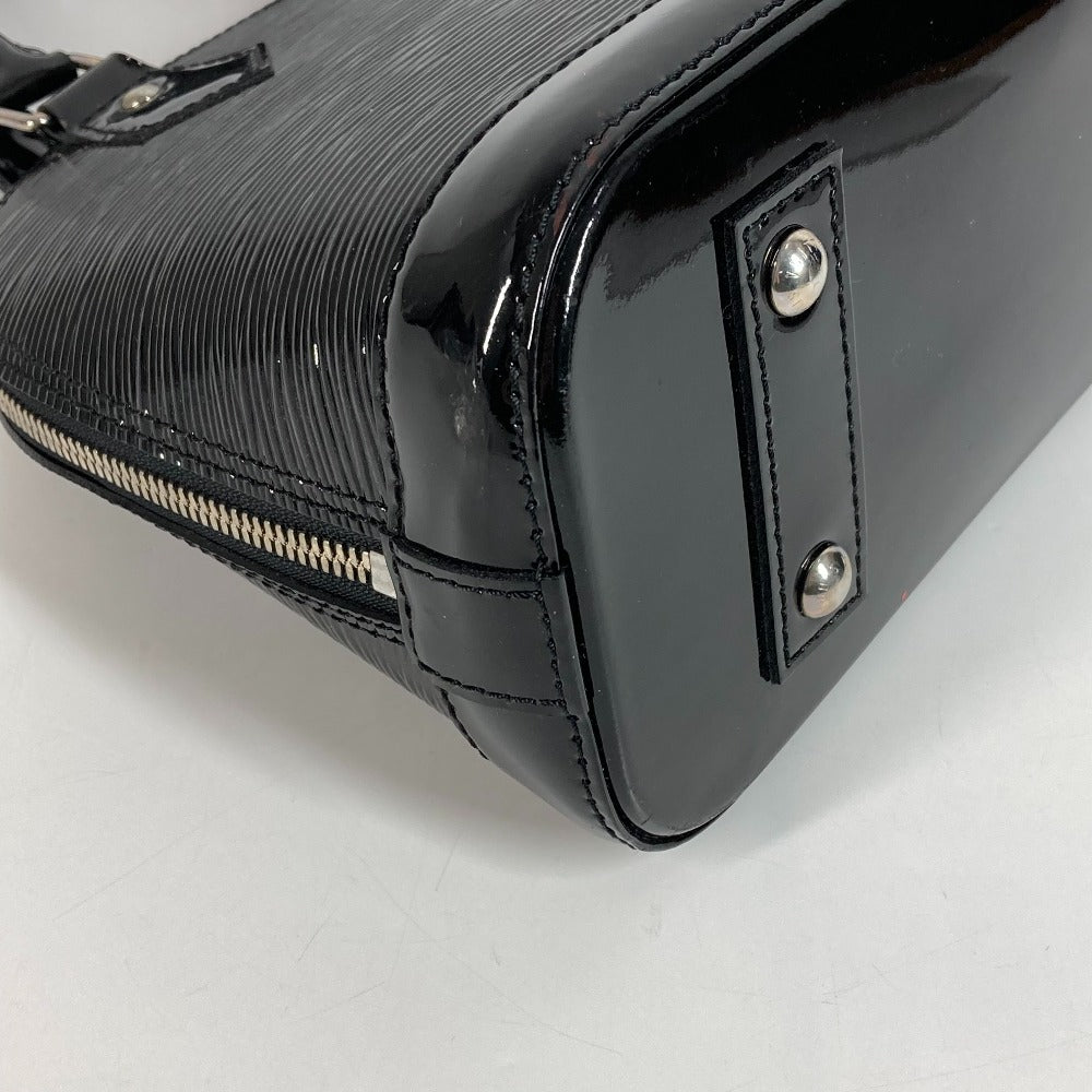 LOUIS VUITTON M4031N Epi Electric Alma BB Bag, 2-Way Shoulder/Handbag, Epi Electric Leather, Women's, Noir/Black
