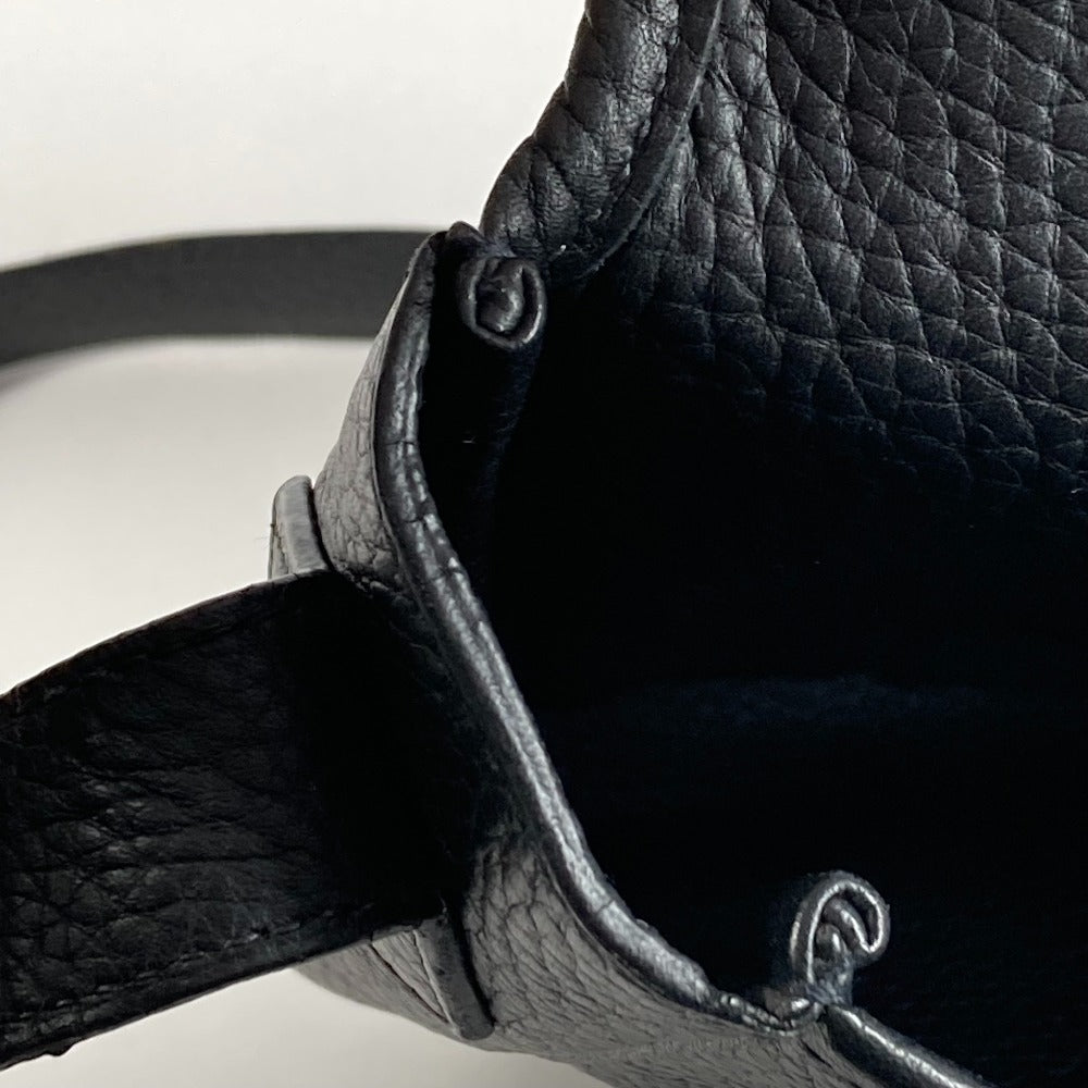 HERMES フラップ ヴィクトリア メッセンジャーバッグ ビジネスバッグ カバン 2WAYバッグ ショルダーバッグ 斜め掛け ハンドバッグ トリヨンクレマンス ユニセックス ブラック