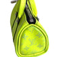 LOUIS VUITTON M01048 Taiga Rama Porte-Clés Mini Keepall Bag Charm, Bag-Shaped Boston Bag Keychain, Taiga Leather, Unisex, Yellow
