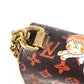LOUIS VUITTON M44408 モノグラム キャットグラム 猫 サック ツイストMM カバン チェーンバッグ 斜め掛け Wチェーン ショルダーバッグ モノグラムキャンバス レディース ブラウン