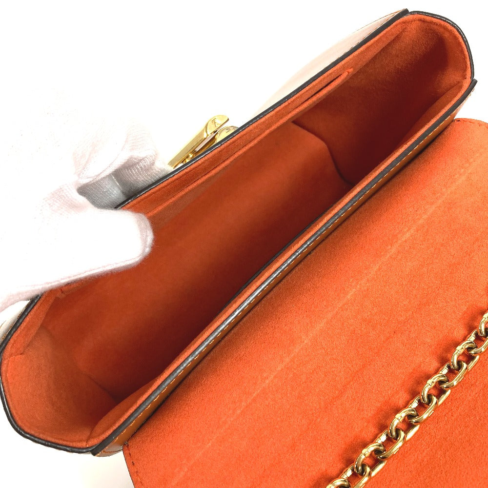 LOUIS VUITTON M44408 モノグラム キャットグラム 猫 サック ツイストMM カバン チェーンバッグ 斜め掛け Wチェーン ショルダーバッグ モノグラムキャンバス レディース ブラウン