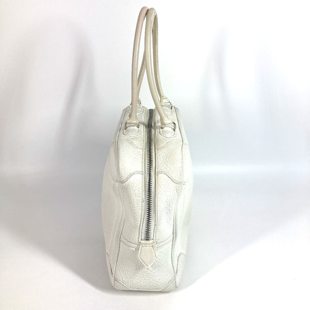 HERMES ボックスバッグ オムニバスPM オムニバス PM カバン ミニボストンバッグ ハンドバッグ レザー ユニセックス ホワイト