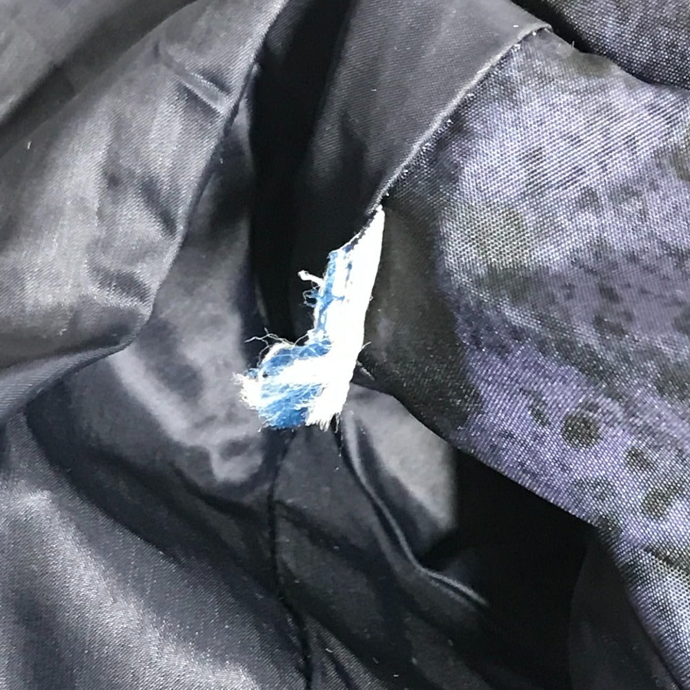 MONCLER EBONY GIUBBOTTO EBONY JACKET ロゴ 総柄 メタルロゴ ダウンジャケット ダウン ロング アウター 長袖 ダウンコート ポリエステル レディース ネイビー