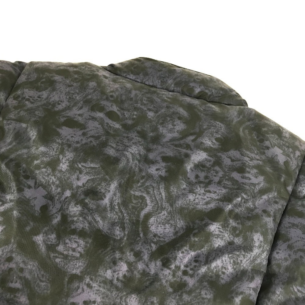 MONCLER EBONY GIUBBOTTO EBONY JACKET ロゴ 総柄 メタルロゴ ダウンジャケット ダウン ロング アウター 長袖 ダウンコート ポリエステル レディース ネイビー