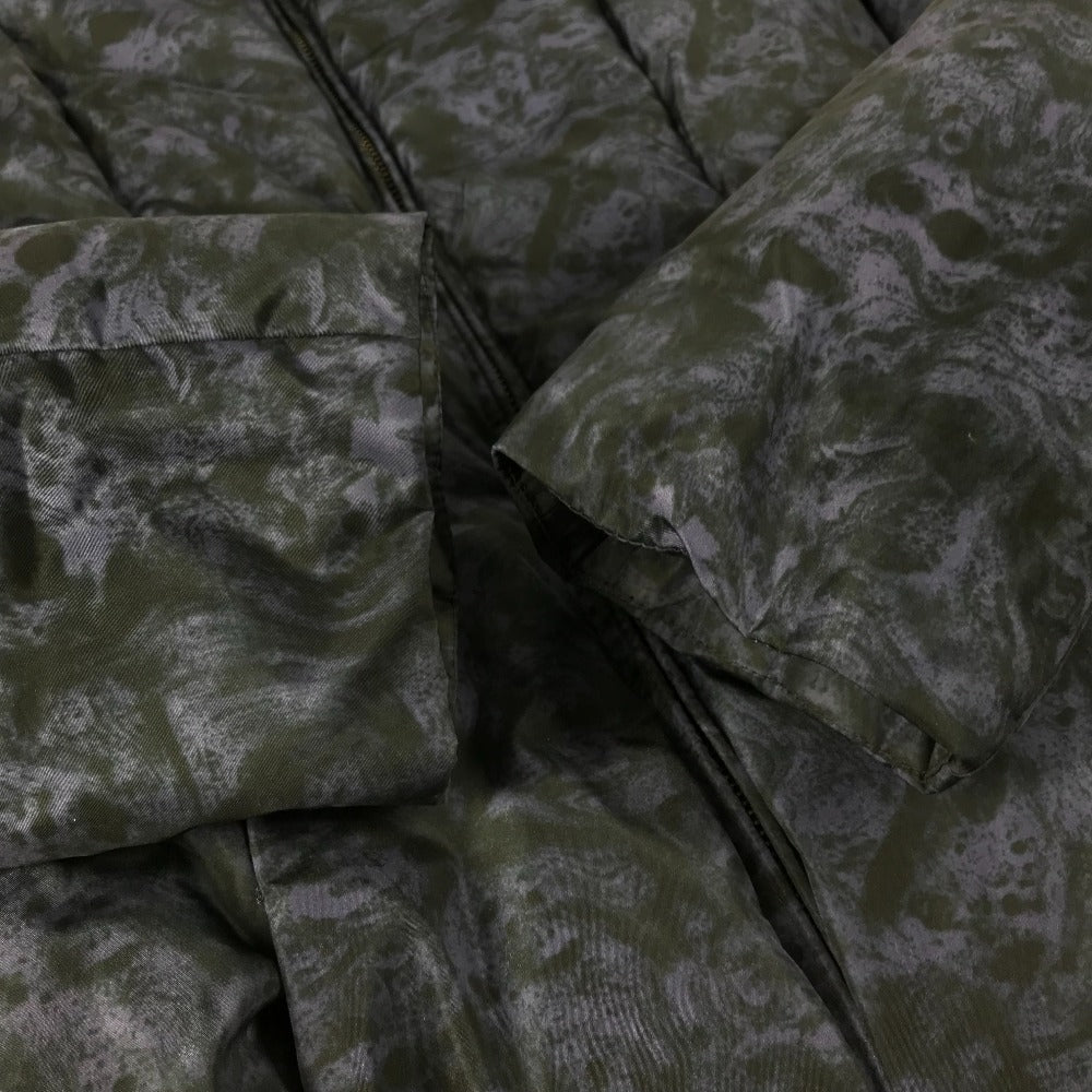 MONCLER EBONY GIUBBOTTO EBONY JACKET ロゴ 総柄 メタルロゴ ダウンジャケット ダウン ロング アウター 長袖 ダウンコート ポリエステル レディース ネイビー