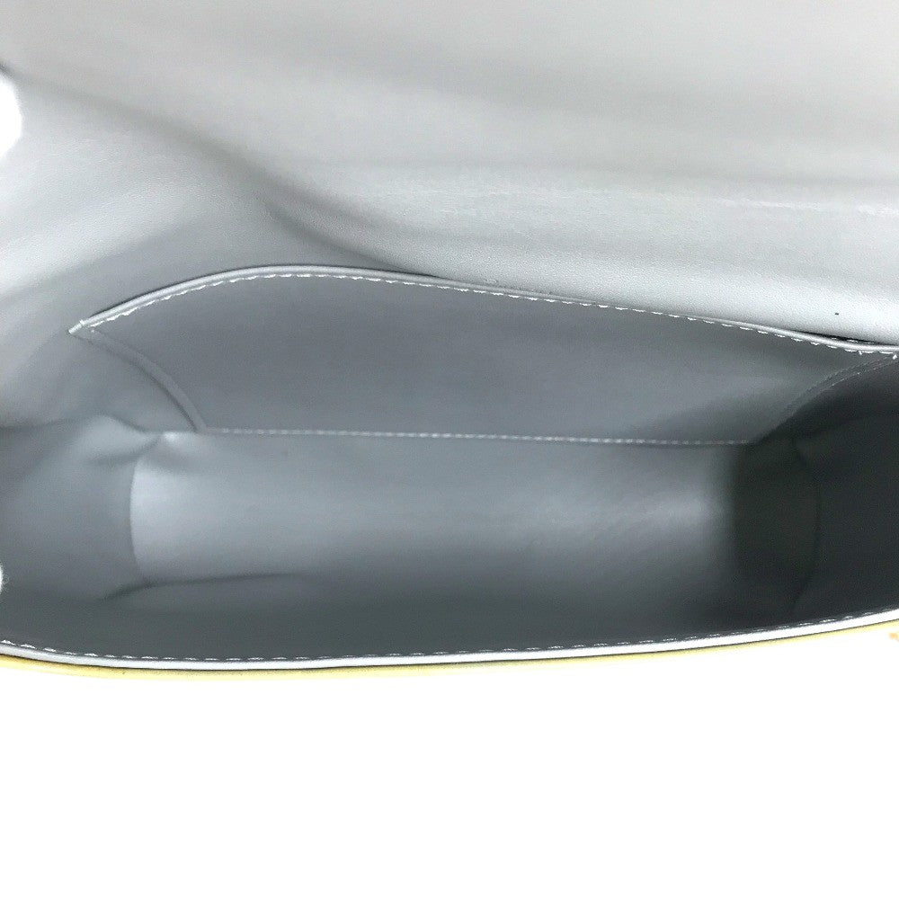LOUIS VUITTON M91069 MonogramVernis Thompson Street bag flap shawl Shoulder Bag MonogramVernis Gris SilverBased Used
