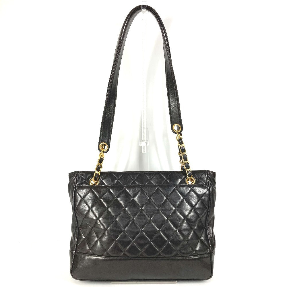 CHANEL キルティング マトラッセ Wチェーン トートバッグ カバン