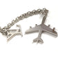 LOUIS VUITTON MP3157 飛行機 ロゴ ペンダント・LVプレーン アクセサリー ジュエリー チェーンネックレス ネックレス メタル ユニセックス シルバー