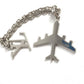 LOUIS VUITTON MP3157 飛行機 ロゴ ペンダント・LVプレーン アクセサリー ジュエリー チェーンネックレス ネックレス メタル ユニセックス シルバー