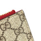 GUCCI 506280 GG Supreme Dog BOSCO Appliqué Pouch/Clutch Bag in GG Supreme Canvas, Unisex, Beige