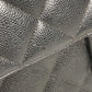CHANEL A02794 Vintage CC Logo Coco Mark Matelasse Quilted Briefcase Handbag Tote Bag Document Bag Business Bag Caviar Leather Women's Black