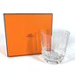 HERMES P010131P コップ カップ 食器 ゴブレット 〈イスケンダー〉 PM ロックグラス グラス ガラス ユニセックス クリア