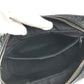 GUCCI 419775 Guccissima GG Logo Clutch Bag/Pouch with Handle/Second Bag/Shimmer Leather/Unisex Black