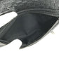 GUCCI 419775 Guccissima GG Logo Clutch Bag/Pouch with Handle/Second Bag/Shimmer Leather/Unisex Black
