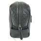 GUCCI 419775 Guccissima GG Logo Clutch Bag/Pouch with Handle/Second Bag/Shimmer Leather/Unisex Black