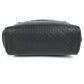 GUCCI 419775 Guccissima GG Logo Clutch Bag/Pouch with Handle/Second Bag/Shimmer Leather/Unisex Black