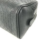 GUCCI 419775 Guccissima GG Logo Clutch Bag/Pouch with Handle/Second Bag/Shimmer Leather/Unisex Black
